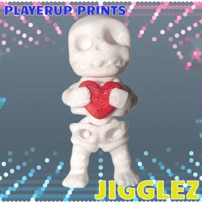 Valentines Tiny Skeleton